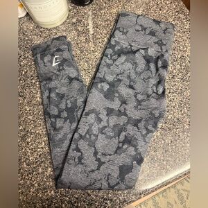 Gymshark Gray Camo Leggings